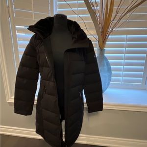 Andrew Marc, large women’s, black parka coat